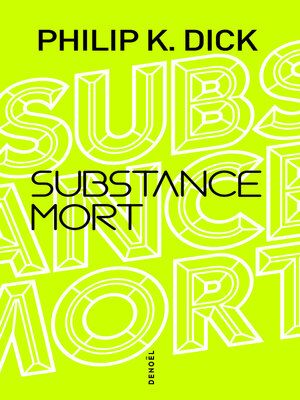 cover image of Substance Mort